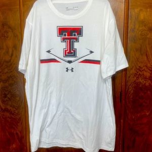 Under Armour Texas Tech short sleeve baseball tee